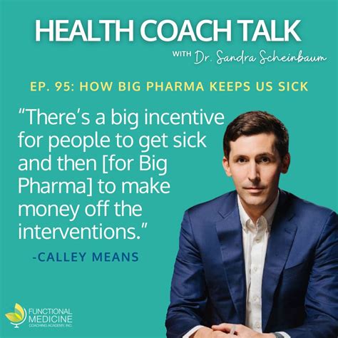 It was an honor to interview Calley Means about how Big Pharma is ...