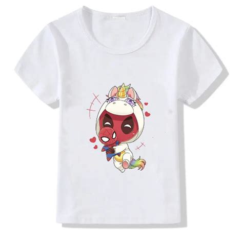 Unicorn T-shirts for girls - set of 3 Beautiful costumes ...