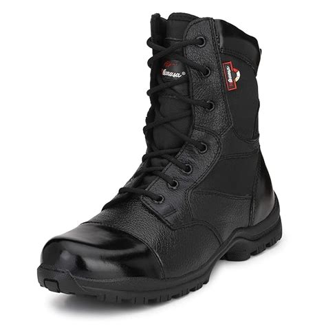 Buy Mikaasa Mens Black Genuine Leather Spider 003 Military and Tactical ...