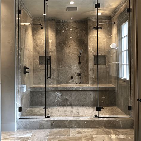25 Functional and Stylish: Walk-In Shower with Bench Ideas | Bathroom ...