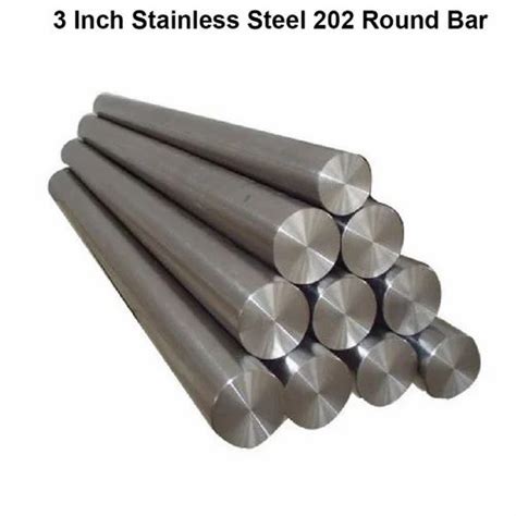 Stainless Steel Round Bar - Stainless Steel 202 Round Bar Wholesale ...