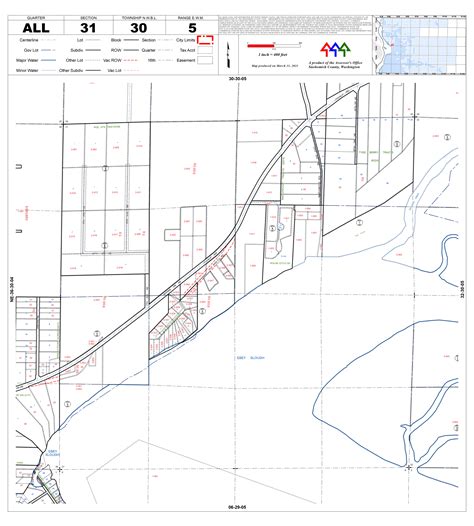 Snohomish County, WA Assessor Maps Selection