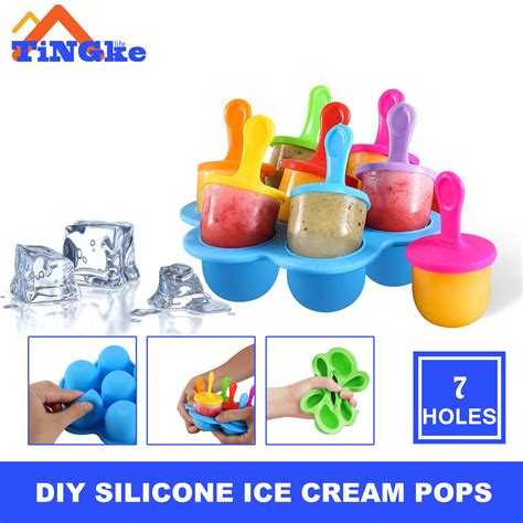 7-Holes-Silicone-DIY-Ice-Cream-Pops-Mold-Ice-Cream-Ball-Maker-Popsicles ...
