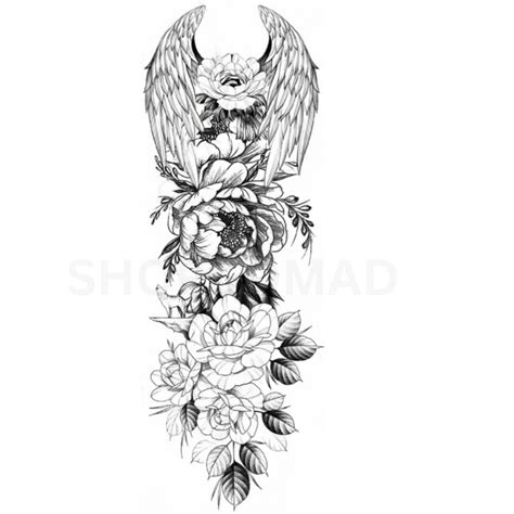 Full Arm/Leg Temporary Tattoo By ShopGomad