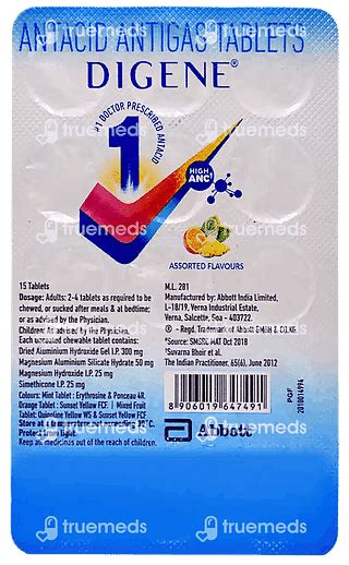 Digene Assorted | Order Digene Assorted Tablet Online at Truemeds