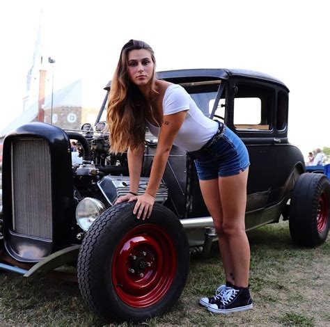Pin by Neknitram on Car Girls | Rat rod girls, Hot rods cars, Hot rods