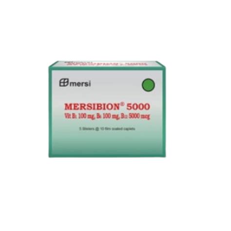 Mersibion 5000 10 Tablet - Alodokter Shop