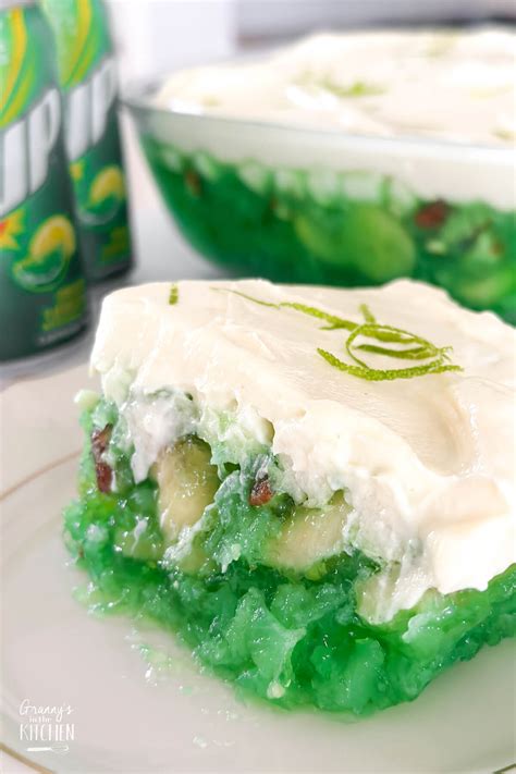 Green Jello Salad Grandma's Lime Green Jello Salad Recipe (with