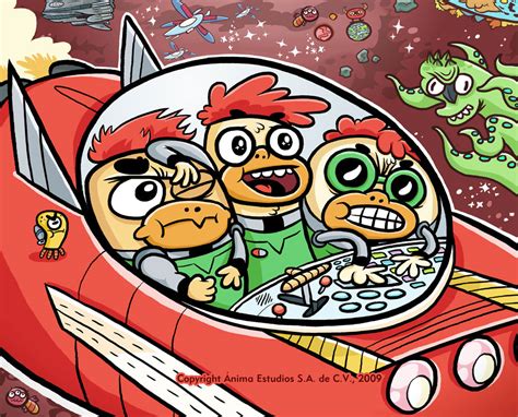 Image result for Chicken Invaders Character