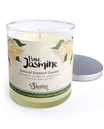 Pure Jasmine Jar Candle - Candle - Highly Scented - Made With Essential ...