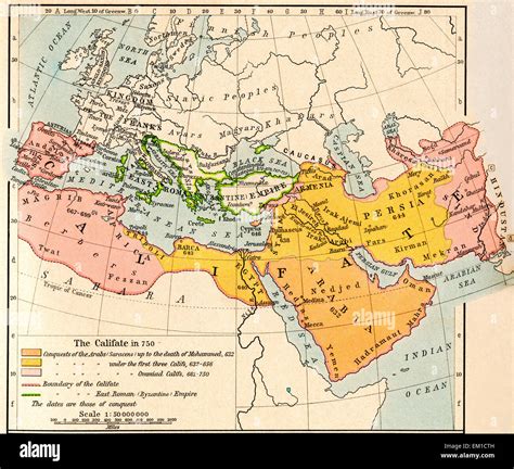 islamic empire map