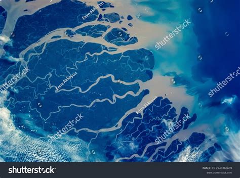 Aerial View Ganges River Delta Bangladesh Stock Photo 2240360639 ...
