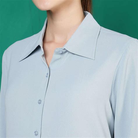 Women Spread Collar Regular Fit Formal Shirt – Fithub Fashion