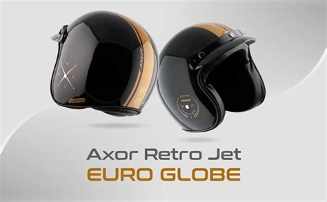 Axor Retro Jet Euro Globe ISI and DOT Certified Gloss Finish Open Face ...