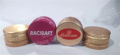 ROPP Caps - Printed 25mm Aluminium Ropp Caps Manufacturer from Faridabad