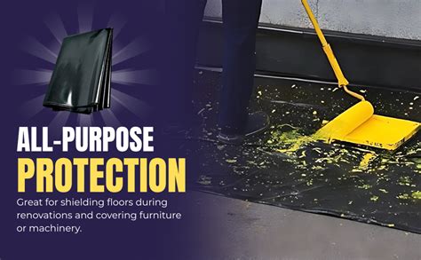 VG TARP Multipurpose Plastic Dust Cover Sheet for Home Protection ...