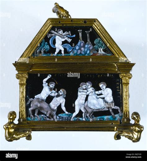 Couly Nouailher (around 1514). "Box: the work of Hercules (lateral face ...