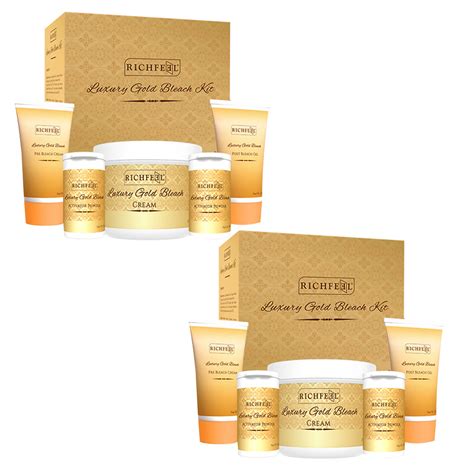 Richfeel Luxury Gold Bleach Kit 320g X 2 Combo – richfeelnaturals.com