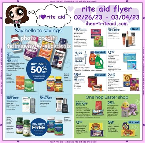 i ♥ rite aid: 02/26 - 03/04 rite aid flyer & deals