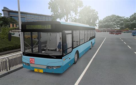 OMSI2 巴士模拟2 郑州市312路区间 驾驶老宇通手动柴油车_哔哩哔哩_bilibili