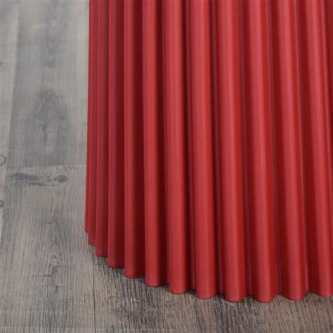 Buy Drape Stool - Red from Home Centre at just INR 1695.0