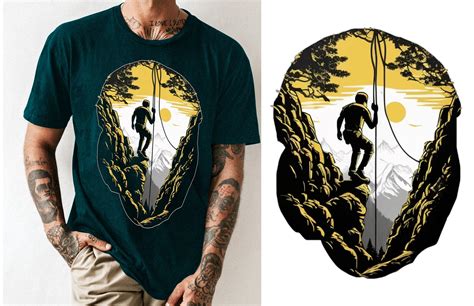 Hiking T-shirt Design, Outdoor T-shirt Graphic by Amazin_art · Creative ...