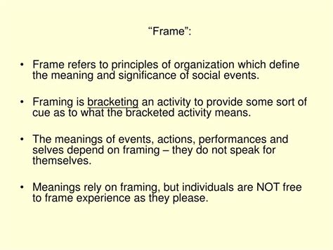 Image result for Frame analysis Erving Goffman