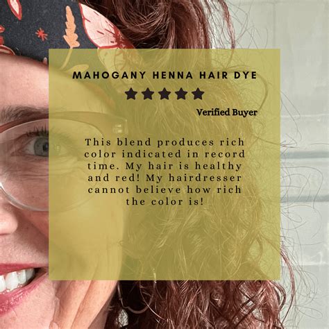 Mahogany Henna Hair Dye l The Henna Guys® l Henna For Hair