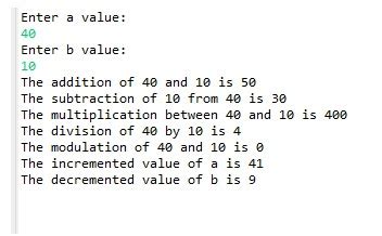 Image result for Java Operators List