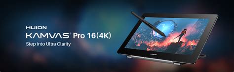 HUION Kamvas Pro 16 (4K) UHD Drawing Tablet with Screen Graphic Drawing ...