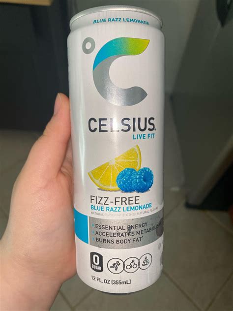 celsius blue razz lemonade : r/energydrinks
