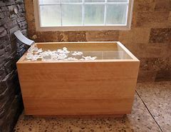Image result for Wooden Japanese Soaking Tub Kits