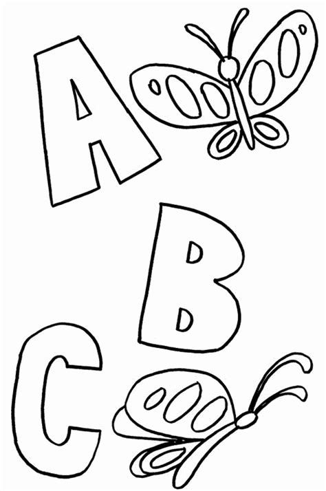 Abc Coloring Pages For Preschoolers at GetColorings.com | Free ...