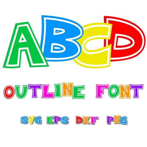 Image result for Text Outline SVG