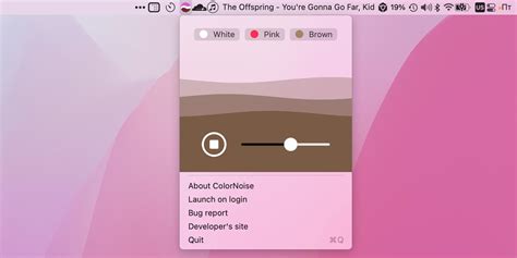 ColorNoise для Mac — белый и другие «цветные» шумы для концентрации ...