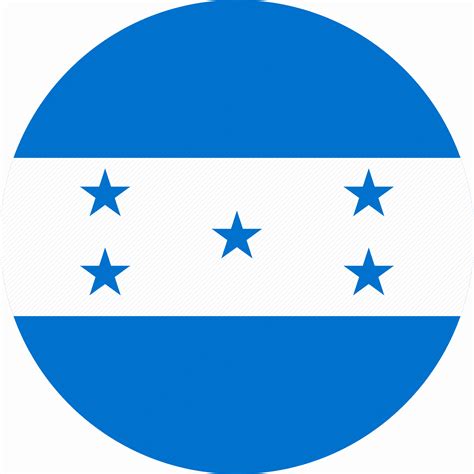 Download Honduras Flag Circle Design | Wallpapers.com