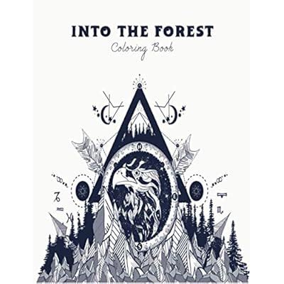 Buy Coloring Book Into The Forest: 60+ Unique & Adventurous Designs to ...