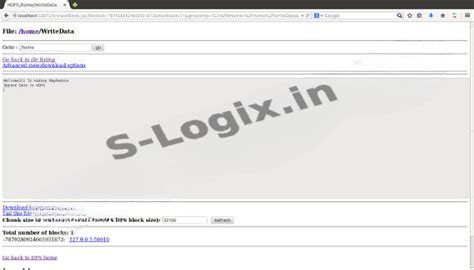 Append the data into file in HDFS - Java Hadoop | S-Logix