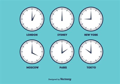 Time Zone Vector 的图像结果