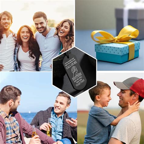 Buy CALIS Stainless Steel Dog Tags Necklace for Men,We Will Fight Them ...