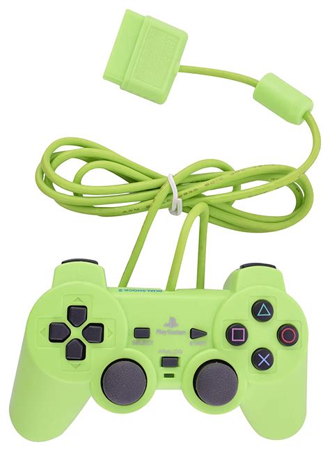 PS-2 Wired Dualshock Remote Controller for PlayStation-2 (Green ...