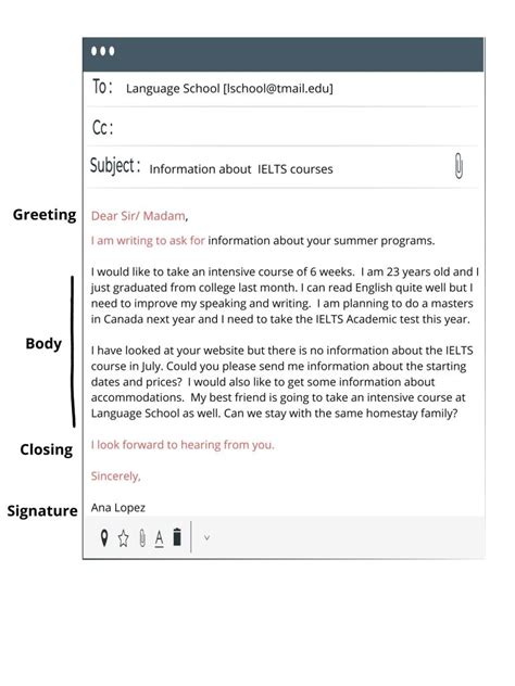 Image result for Email Writing Examples
