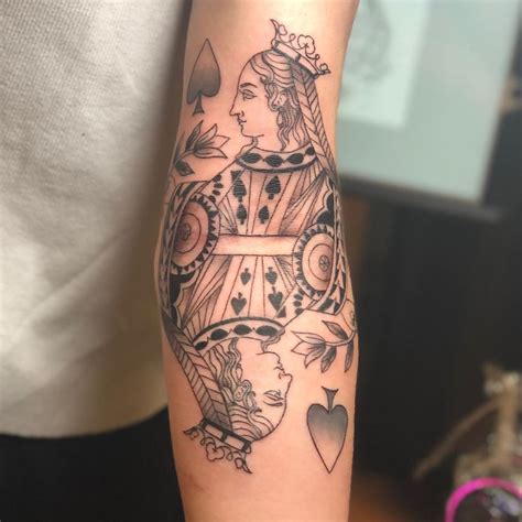 Queen Of Spades Tattoo