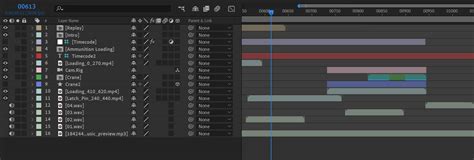 After Effects Timecode 的图像结果