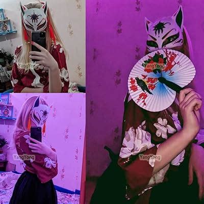 YangYong Kitsune Mask for Halloween Costume, India | Ubuy