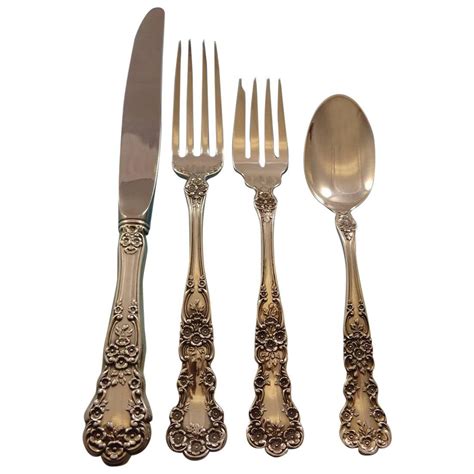 Cluny by Gorham Sterling Silver Flatware Set Dinner and Luncheon ...