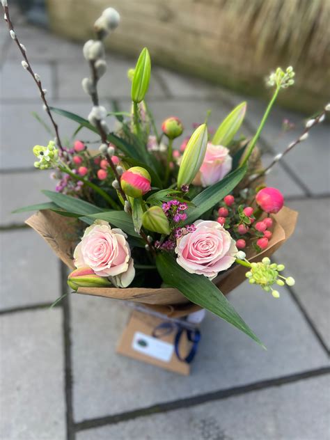 Hand Tied Flower Bouquets - The Spa Town Florist