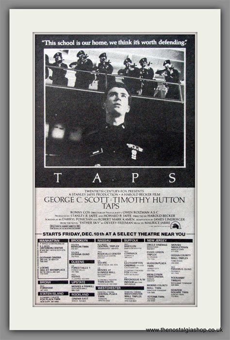 Image result for Taps 1981 Clips