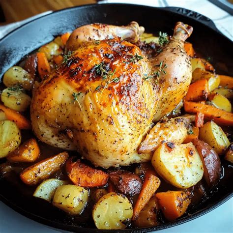 Ultimate Delicious Roasted Chicken with Veggies - Simple Feast