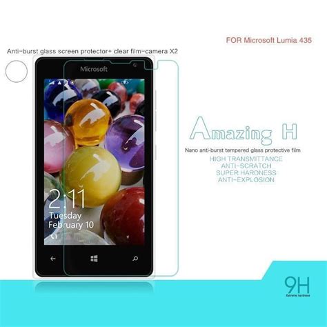 Dr. Vaku ® Microsoft Lumia 435 Ultra-thin 0.2mm 2.5D Curved Edge ...